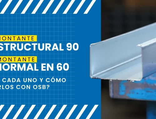 Montante estructural en 90 vs Montante normal en 60: ¿cuándo usar cada uno y cómo complementarlos con OSB?